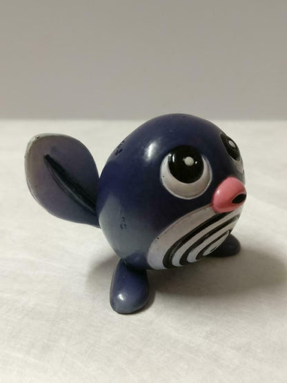 Japan Nintendo 任天堂 Tomy Pokemon Poliwag 1.37" Mini PVC Toy Figure F/S FTY052 *15