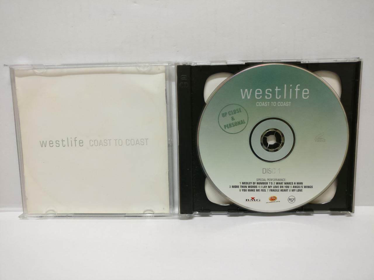 LK888 Westlife Rare 2000 Singapore 2x VCD Video CD (743218) (CD407)