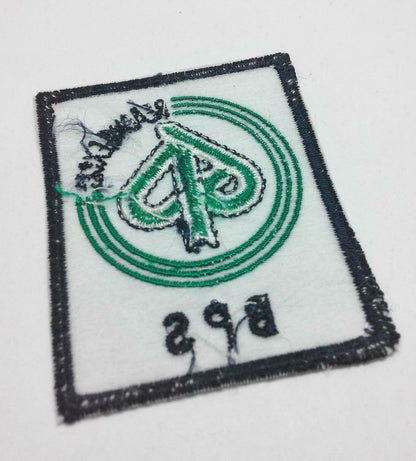 Embroidered Singapore Bishan Secondary School BPS Sew On Clothes Patch (A943)