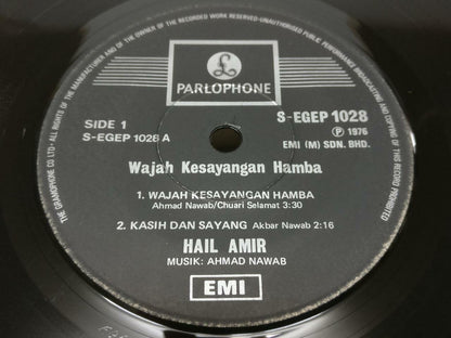 Malay Hail Amir Muzik Ahmad Nawab Wajah Kesayangan Hamba Singapore 7" EP (EP335)