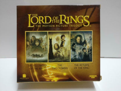 Movie The Lord Of The Rings Trilogy Singapore English 9x VCD Video CD1172 K