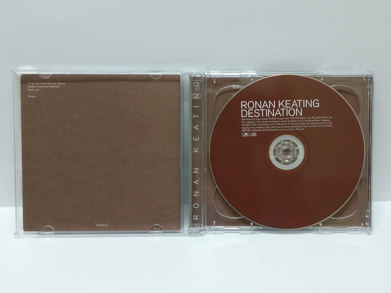 LK888 BOYZONE Ronan Keating 2002 Rare Singapore CD + Bonus AVCD (07603) (CD493)