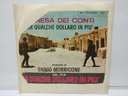 Clint Eastwood OST Ennio Morricone Rare RCA Italy 7" English EP (EP055)