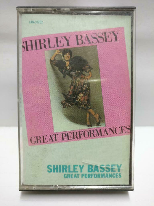 Shirley Bassey Great Performances 1984 English Cassette CT532