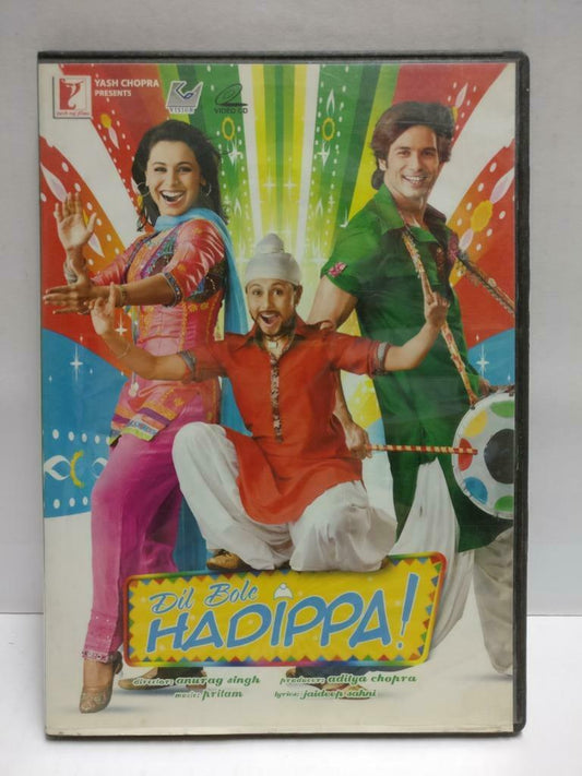 India Bollywood Movie Dil Bole Hadippa! Shahid K. Singapore Video 2x VCD CD1012