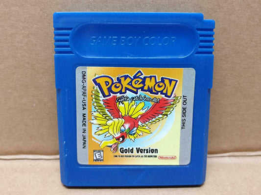 Nintendo Game Boy Color Pokemon Gold Version DMG-APAF-USA Japan Cartridge A1936