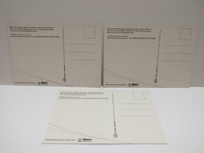 LUCKYPIGEON888 Singapore Army SAF Tank Soldier Rifle Postcard Set Of 3 (E0488)