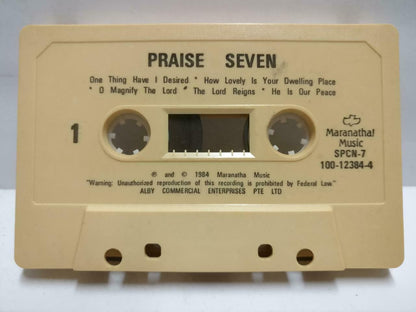 Christian Worship Jesus God Song Praise Seven 1984 Rare Singapore Cassette CT556