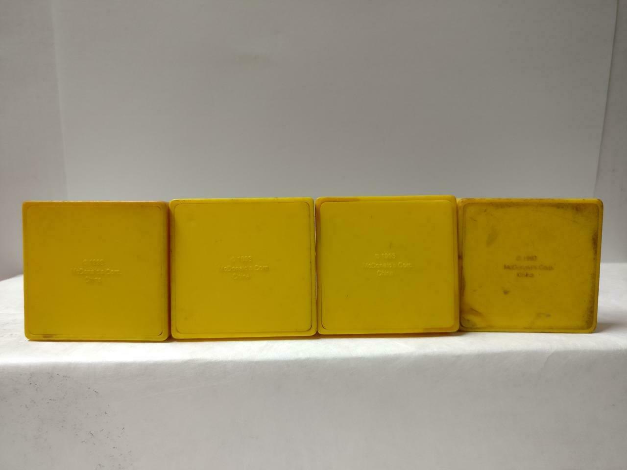 Singapore McDonalds Mr. Kiasu Burger Fries Figure Toys x7 Lot F/S (FTY015) *30