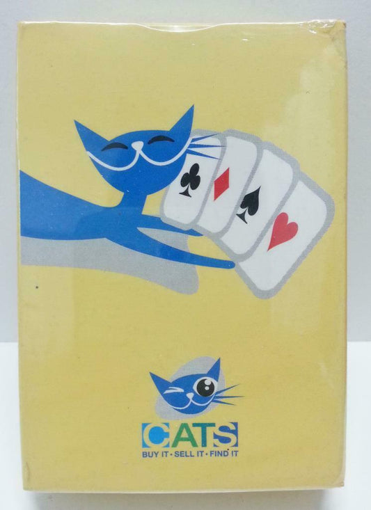 Rare Sealed Singapore CATS Advertisement Promo Playing Cards Souvenir (A1028)