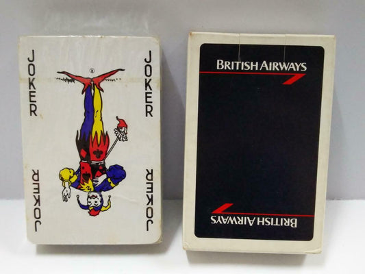 Rare British Airways Poker Playing Cards Souvenir (A1487)