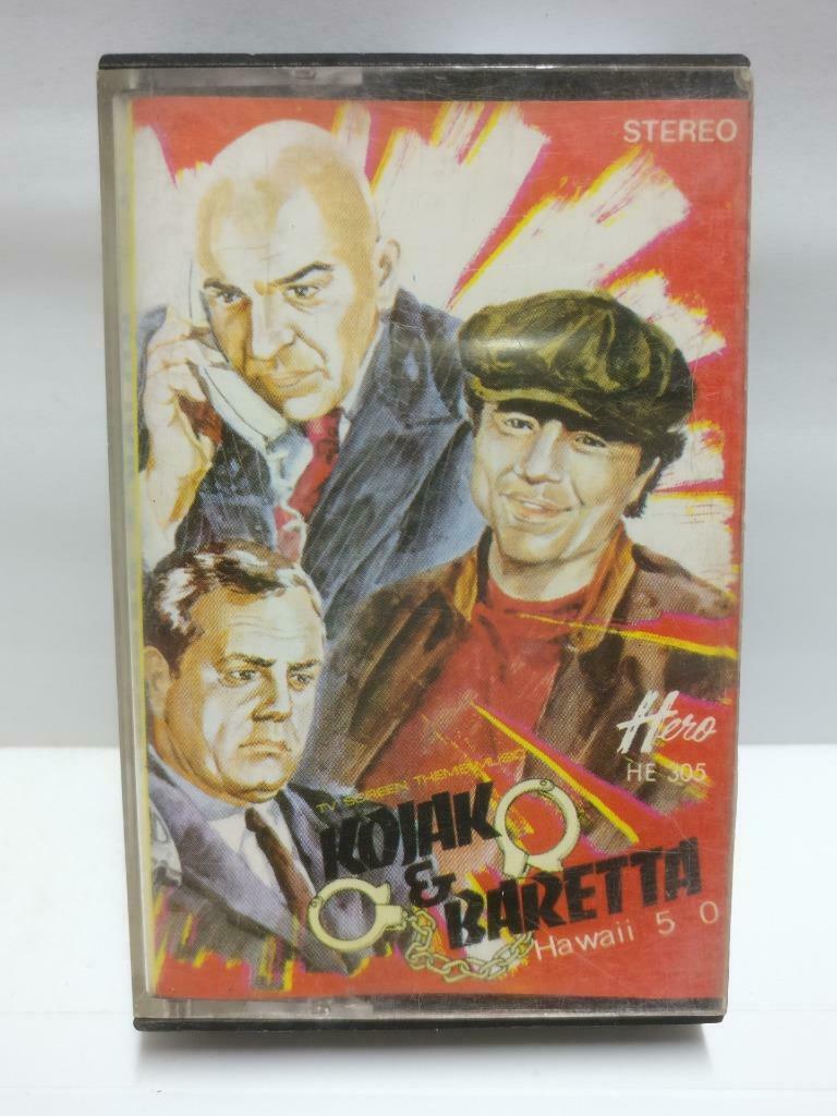 Kojak & Baretta Hawaii Five O 5-O Mega Rare Singapore Japanese Cassette CT565