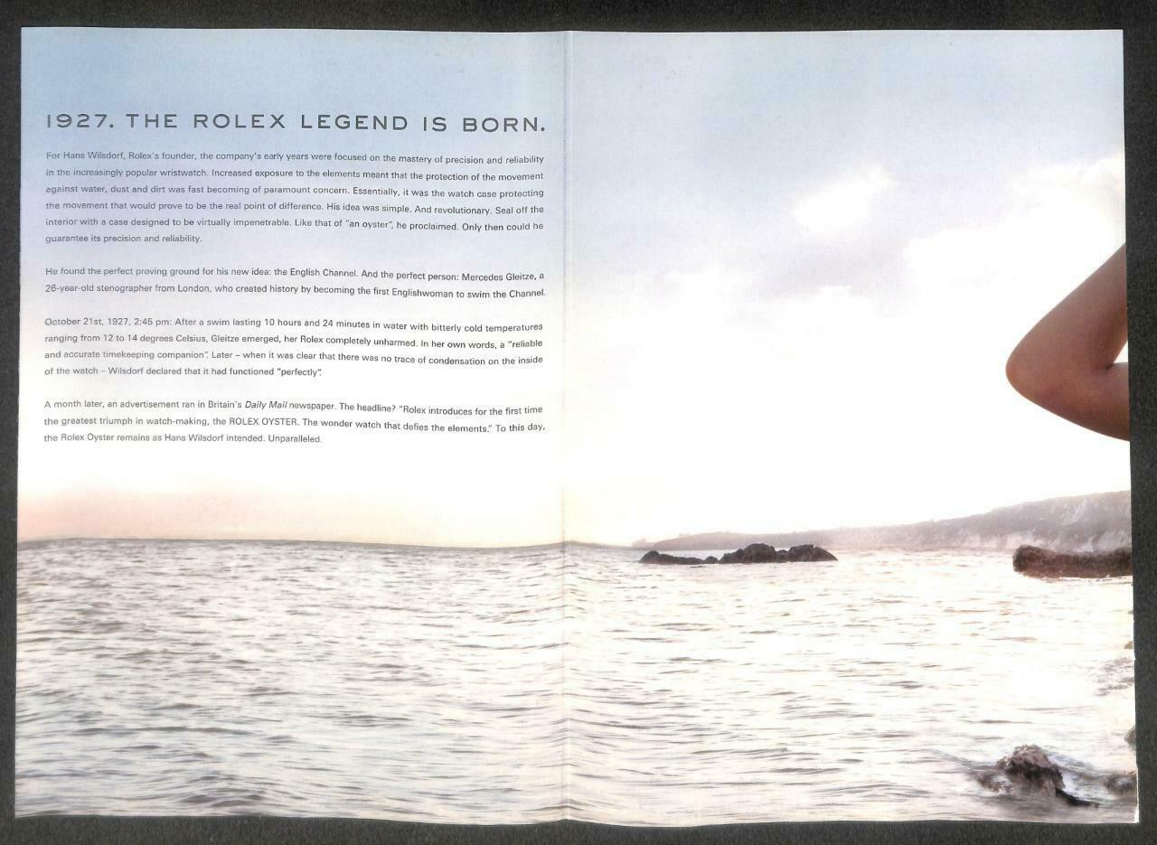 2010 Rolex Watch Oyster Perpetual Magazine Advertisement Print Ad x 3 (P972)