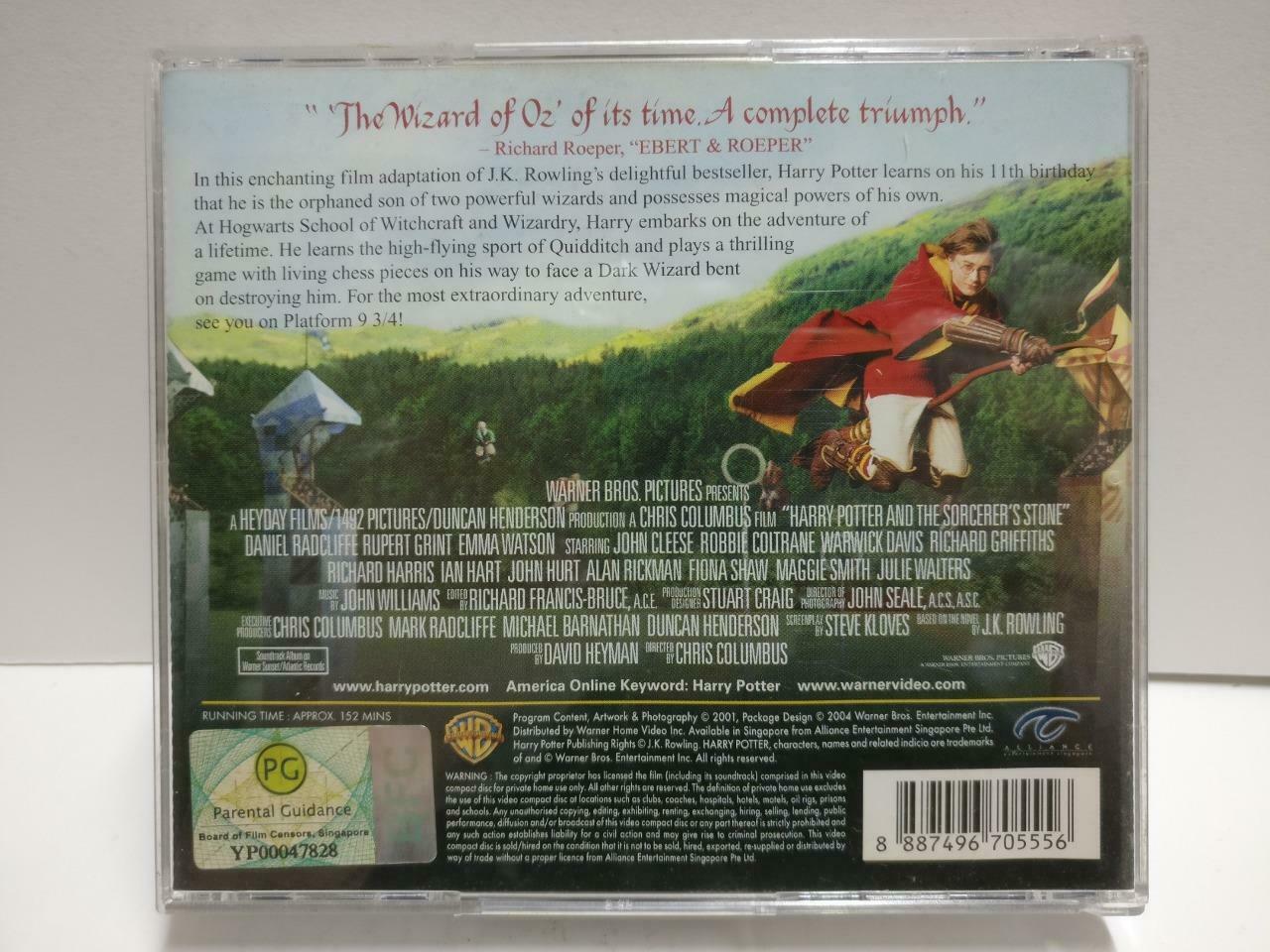 Harry Potter Sorcerers Stone & Chamber Of Secrets 2004 Singapore 6x VCD CD1173 I