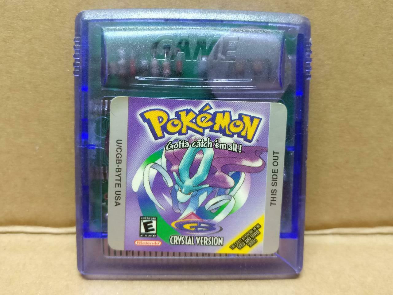 Nintendo Game Boy Pokemon Crystal Version U/CGB-BYTE-USA Cartridge (A1944)