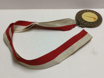 Singapore School Nike 2nd Runners-Up MUPC 04 Medal With Ribbon Strap (C090)