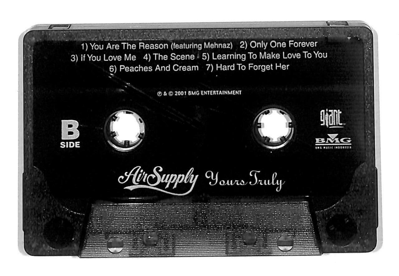 Rare Air Supply Yours Truly Who Am I 2001 Indonesia English Cassette CT929