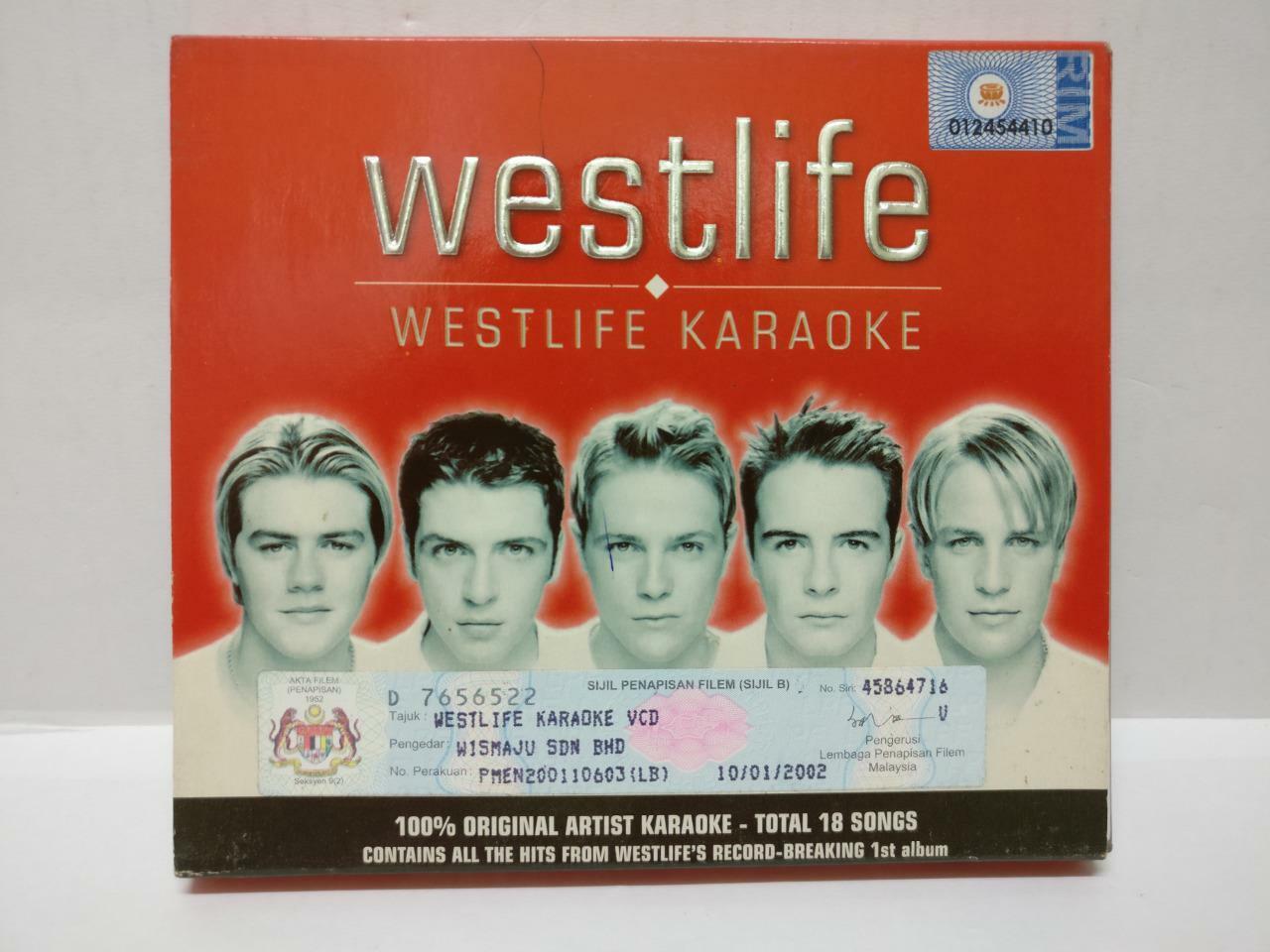 LK888 Westlife Rare 2001 Malaysia Karaoke VCD (743218) (CD381)