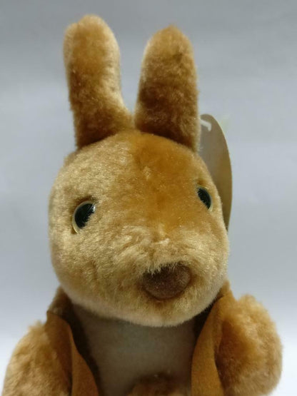 Australia Cute Kangaroo Mother & Baby Souvenir 6" Plush Soft Toy F/S (PTY131)