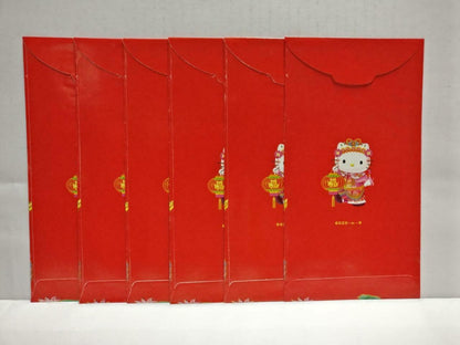 Chinese New Year Red Packets Hello Kitty Carp Pocket Envelope - 6pcs (AC378)