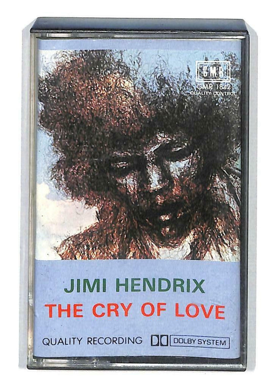 Rare Jimi Hendrix The Cry Of Love Freedom Singapore English Cassette CT896