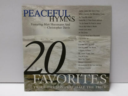 Peaceful Hymns Christopher Davis Matt Huesmann Worship Faith Christian CD CDS521