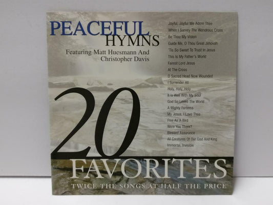 Peaceful Hymns Christopher Davis Matt Huesmann Worship Faith Christian CD CDS521