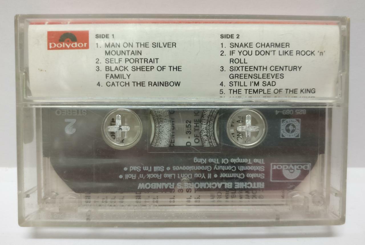 Rainbow Ritchie Blackmore's 1975 Rare Singapore Cassette (CT211)