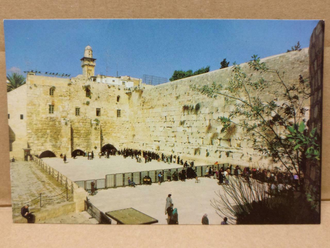 LUCKYPIGEON The Western Wall Israel Jerusalem Postcard (C1894)