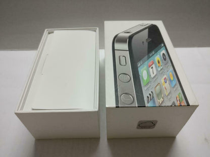 Apple iPhone 4S 16GB With Manual & Sticker White Empty Box Only (BX032)