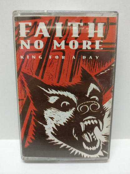 Faith No More King For A Day 1995 Rare Singapore Cassette Wolf  (CT167)