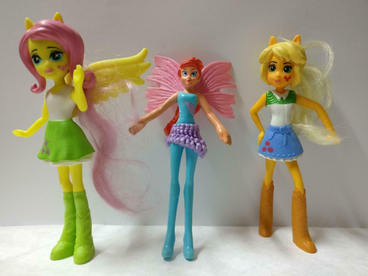 2011 McDonalds Barbie A Fairy Secret Happy Meal Toys x7 Lot F/S (FTY014) *F