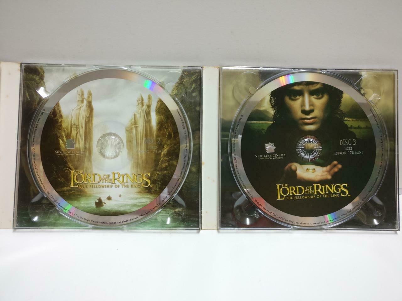 Movie The Lord Of The Rings Trilogy Singapore English 9x VCD Video CD1172 K