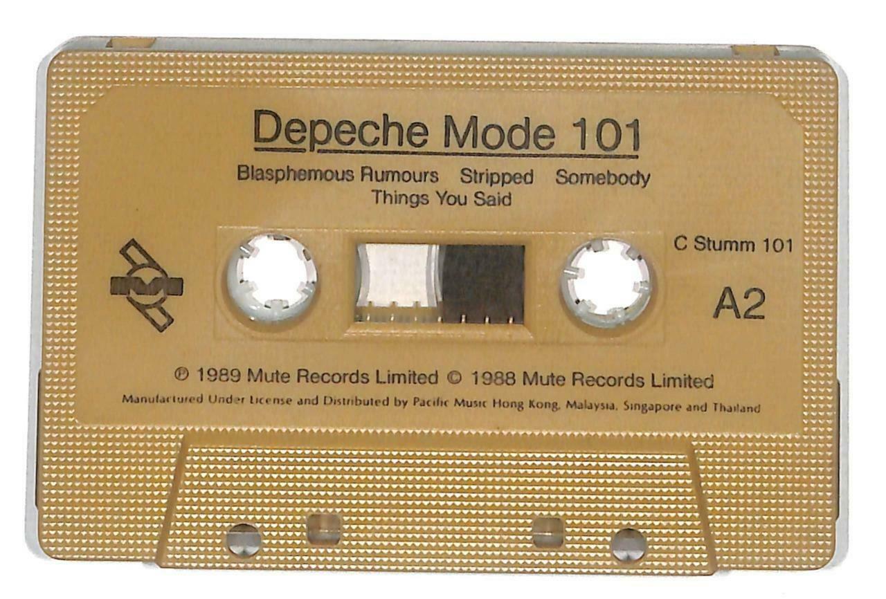 Rare Depeche Mode 101 Sacred StrangeLove 1989 Singapore English Cassette CT913