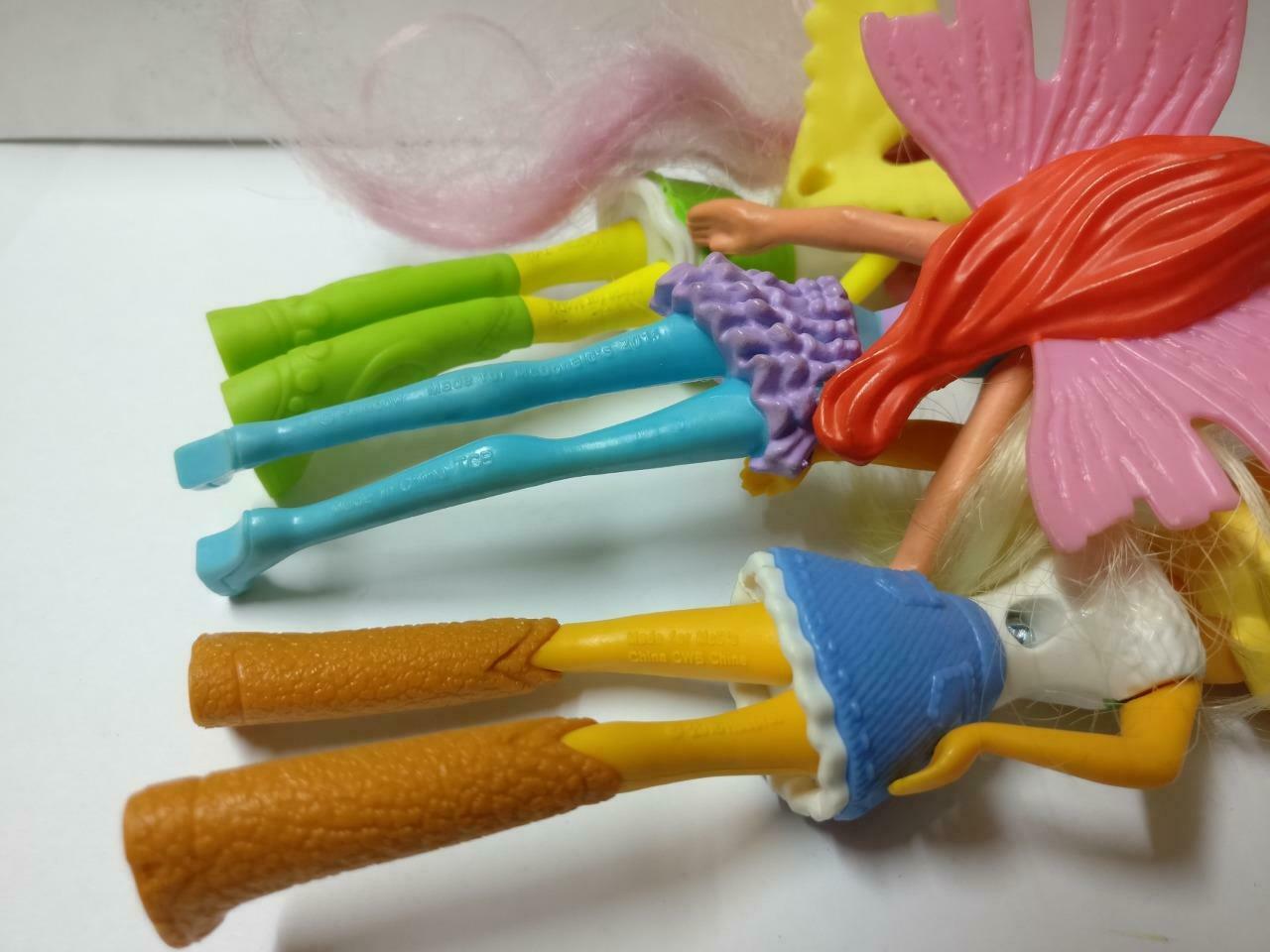 2011 McDonalds Barbie A Fairy Secret Happy Meal Toys x7 Lot F/S (FTY014) *F