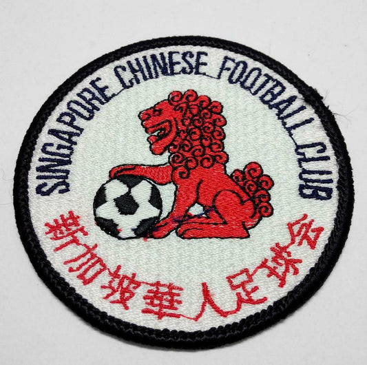 Embroidered Singapore Chinese Football Club Sew On Patch (A1009)