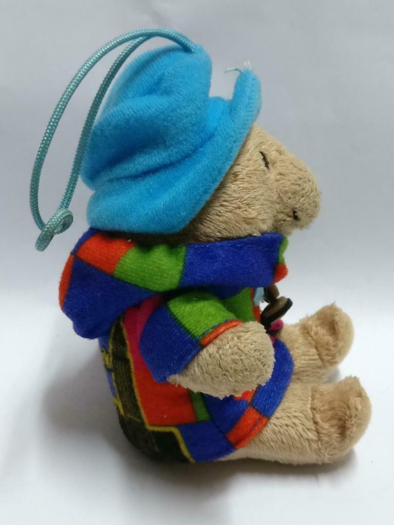 7-11 Paddington Bear New York USA Small Coat Hat Plush Soft Toy F/S (PTY138)