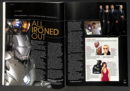 Singapore Lifestyle Magazine Iron Man Robert Downey Jr 2008 F/S M114 E