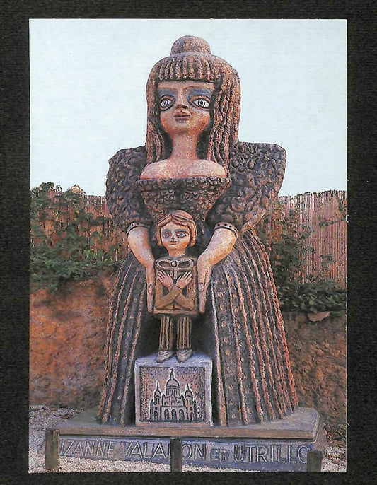 LUCKYPIGEON Robert Tatin France Sculpture Suzanne Valadon Postcard (C1623)