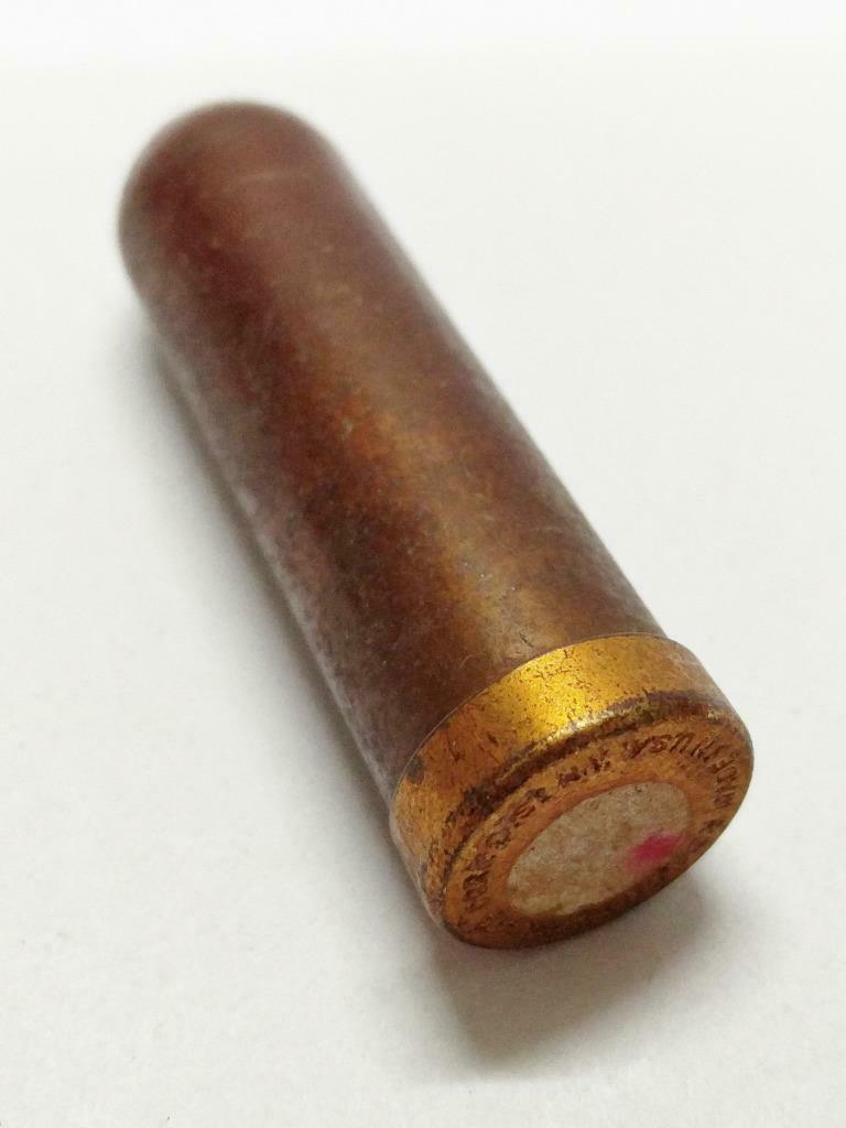 LP888 Vintage Old Used Obsolete Revlon Bronze Lipstick Case (B598)