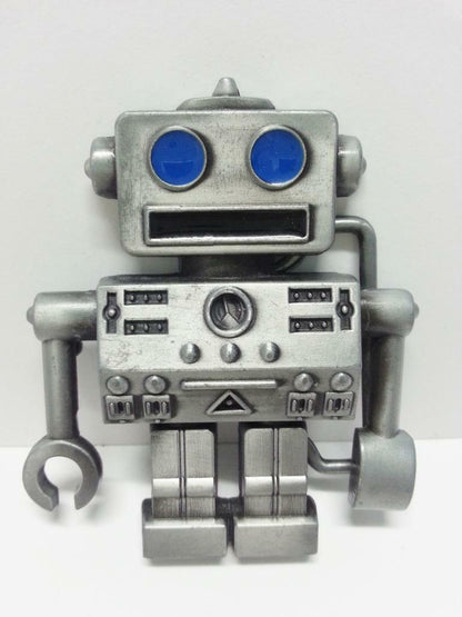 Rare Japan Robot Heavy Metal Belt Buckle (A1141)