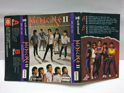 Rare Malaysia Malay Rock Band Medicine 2 Muzakarah Melayu Cassette CT738