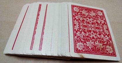 Rare Vintage 555 Elephant Brand Shanghai Poker Playing Cards Souvenir (A1277)