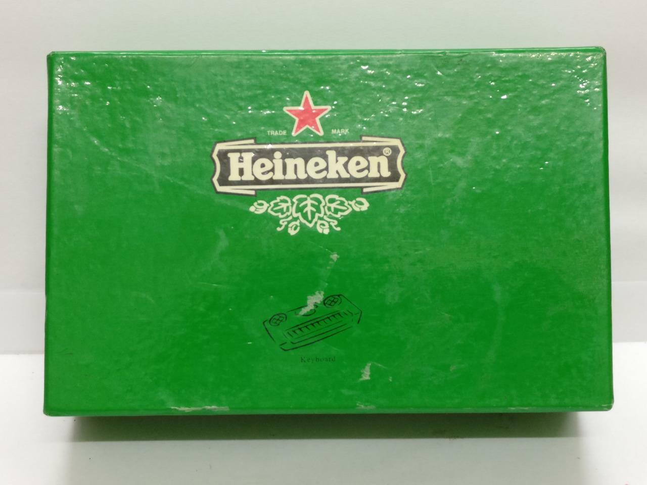 Mega Rare Singapore Heineken Beer Keyboard Model Lighter Unused In Box (A2138)