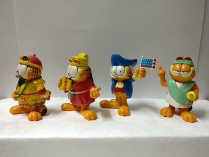 Garfield Assorted Designs Asian Chinese Wear Figure Toys x4 F/S (FTY018) *G