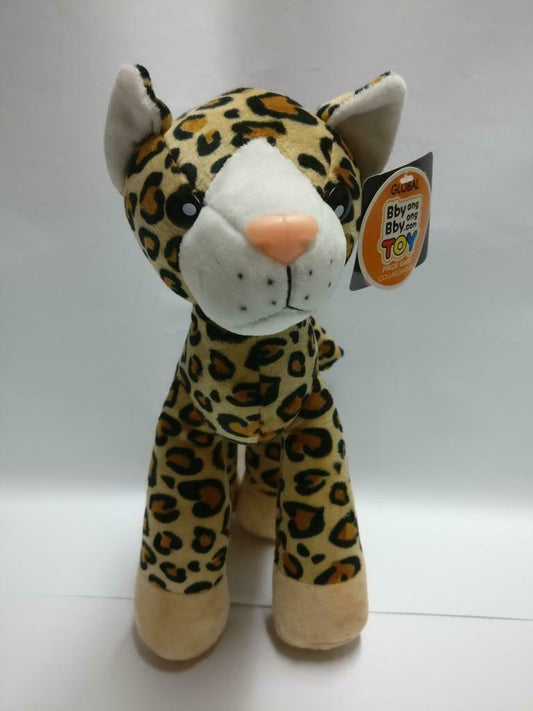 Cute Leopard With Long Legs Korea Only Heavy 10" Plush Soft Toy F/S (PTY004)