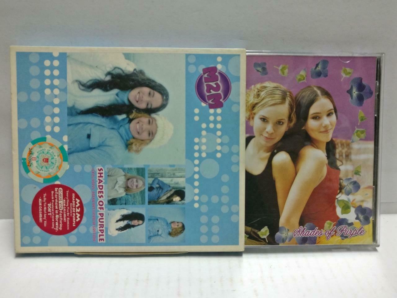 M2M Shades Of Purple 2000 Malaysia CD + Bonus Video VCD + Calender Card (CD821)