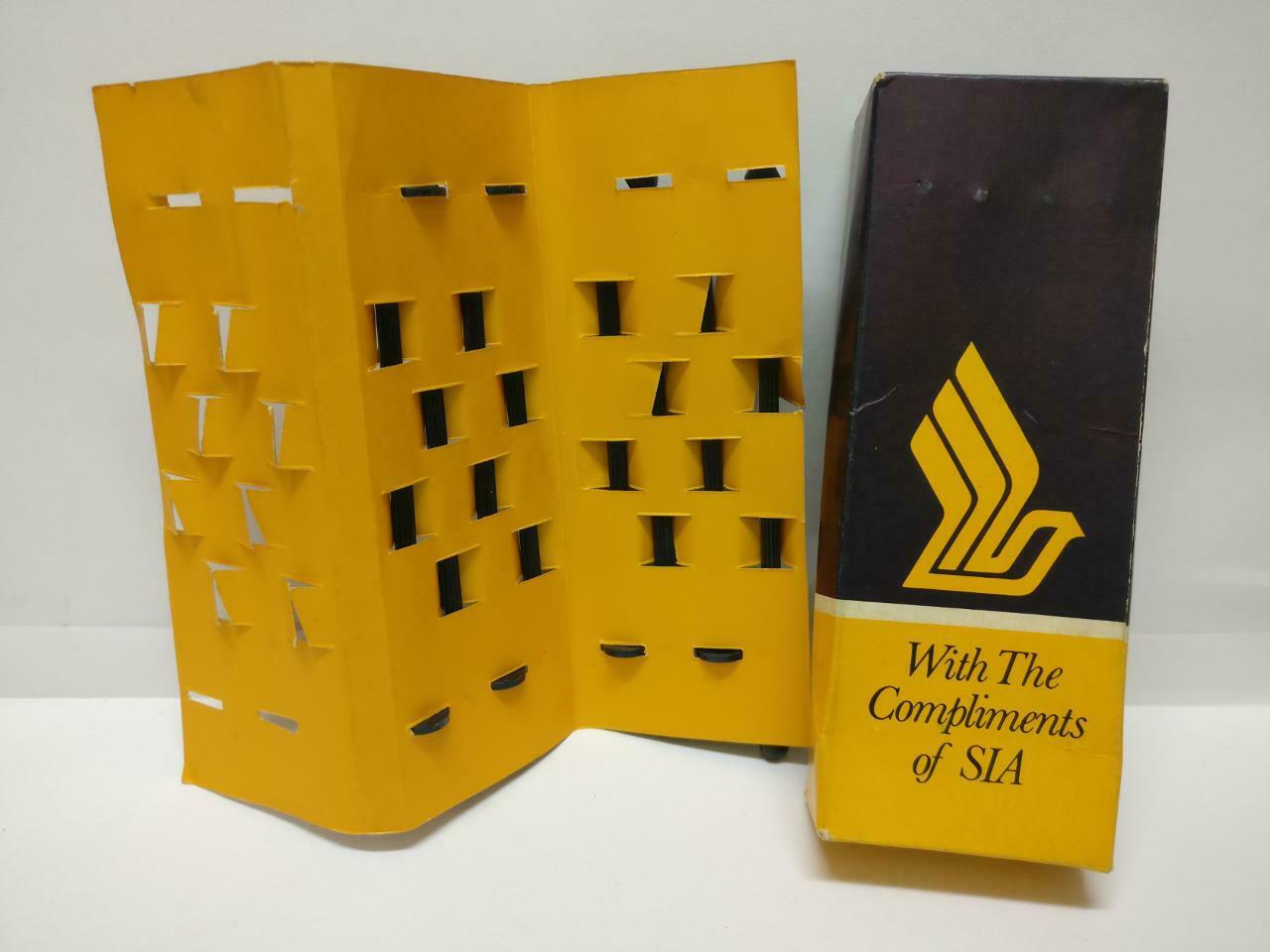 Rare Vintage SIA Singapore Airlines Cocktails Stirrers & Sticks 8x Pieces A2118