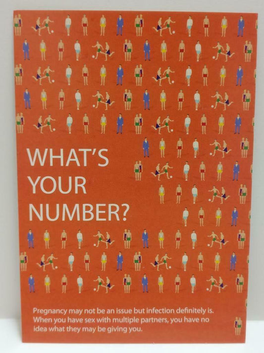 LUCKYPIGEON888 STI HIV Awareness Health Check 2012 Singapore Postcard (E0283)