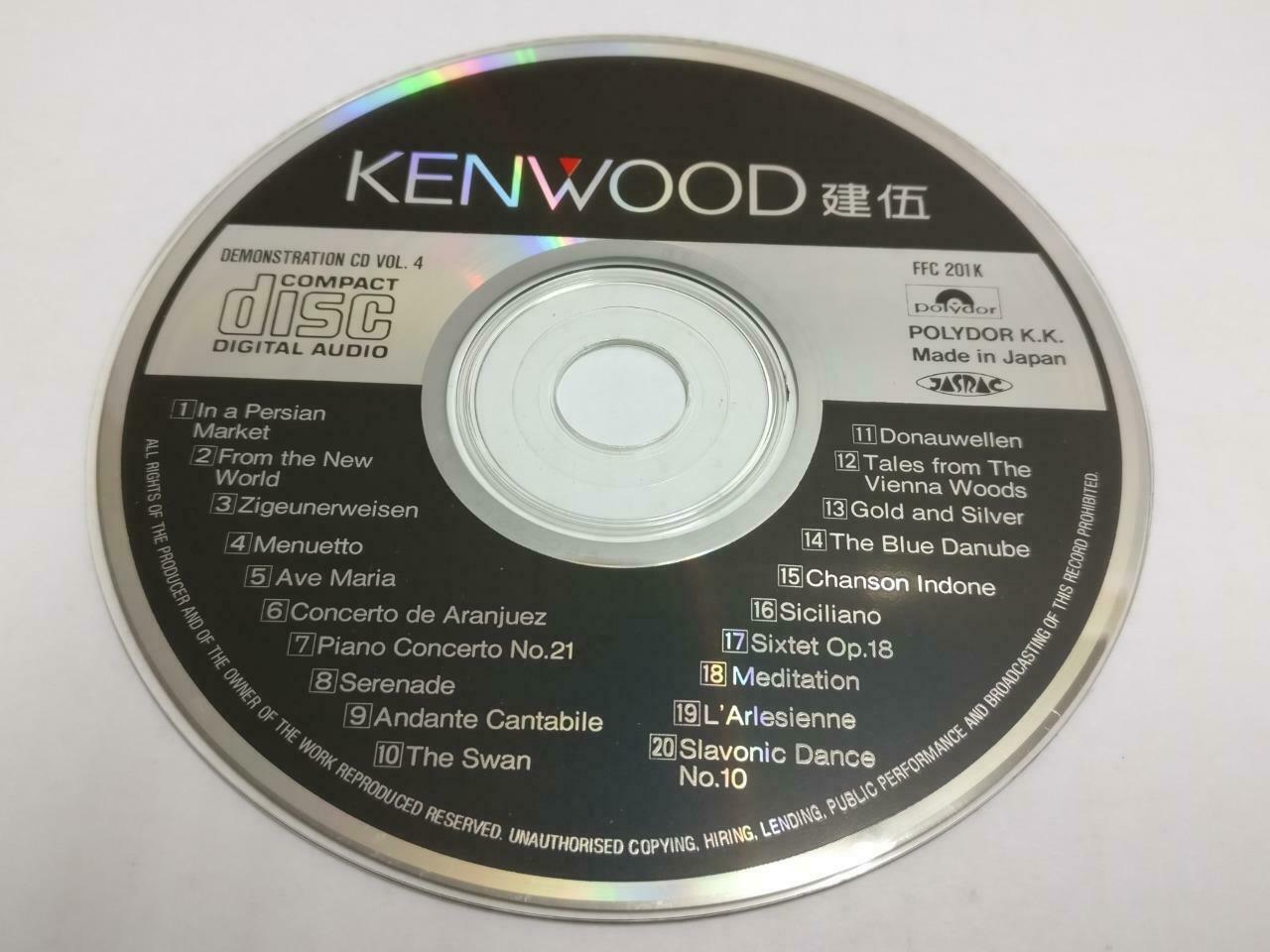 Various Artists Bizet J.S.Bach J.Strauss II Brahms Kenwood Japan Demon CD CDS291